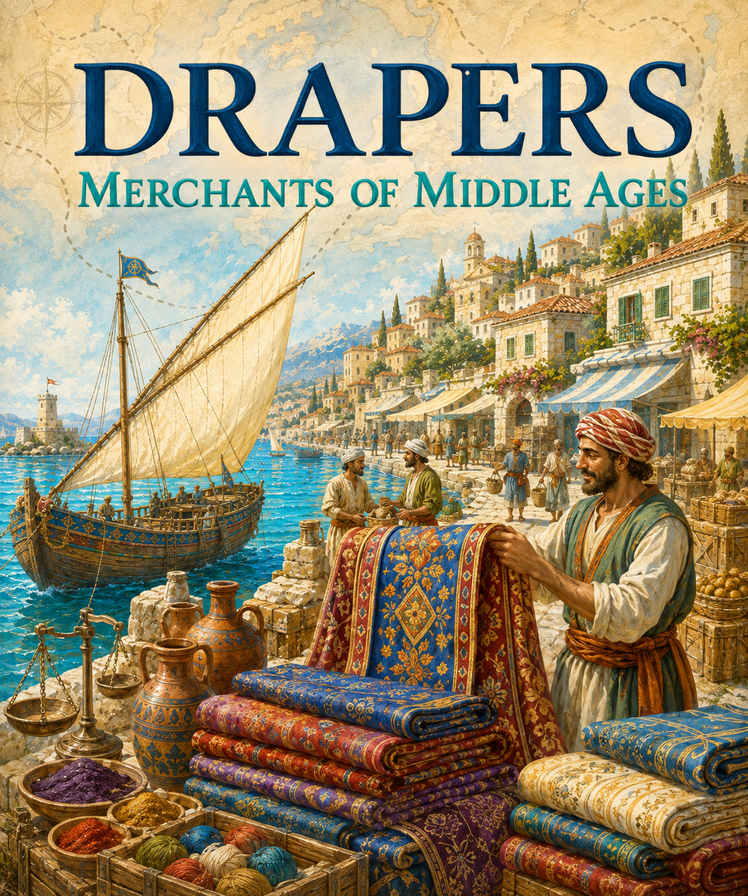 Merchant cities competing across the Mediterranean in Drapers